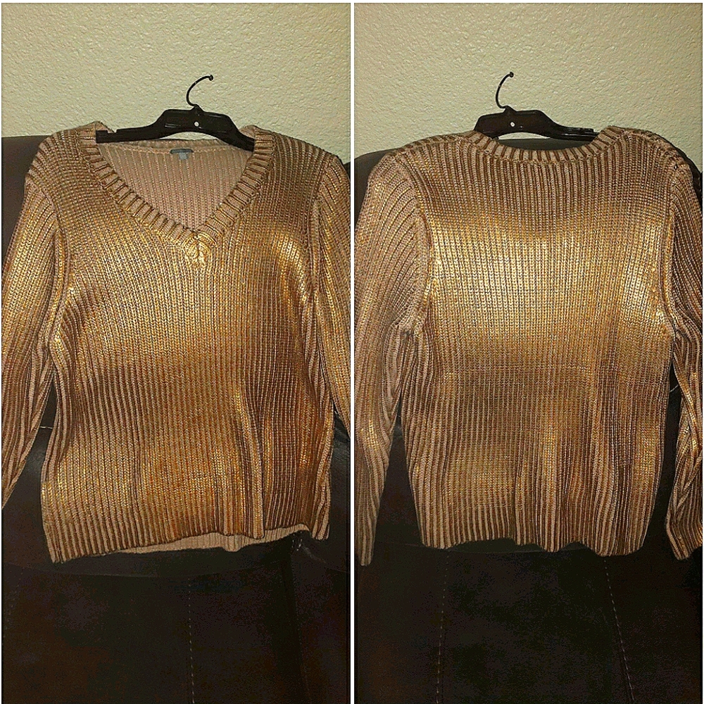 Goldtone Sweater